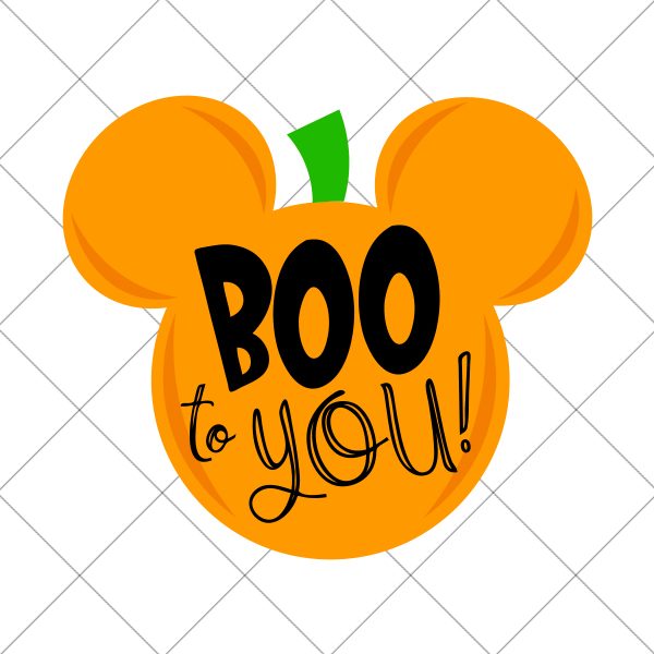 Download Mickey Pumpkin Boo to You Halloween SVG - DIY Vacation Shirts