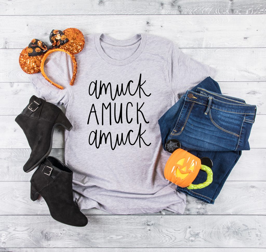 Hocus Pocus Shirt with Amuck Amuck Amuck SVG by DIY Vacation Shirts