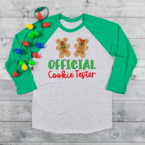 Official Cookie Tester Mickey Gingerbread Shirt with SVG for Cricut