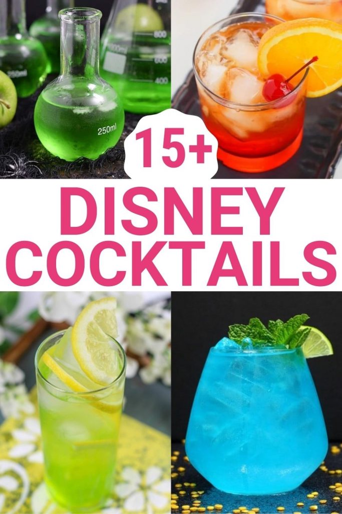 Disney Cocktails