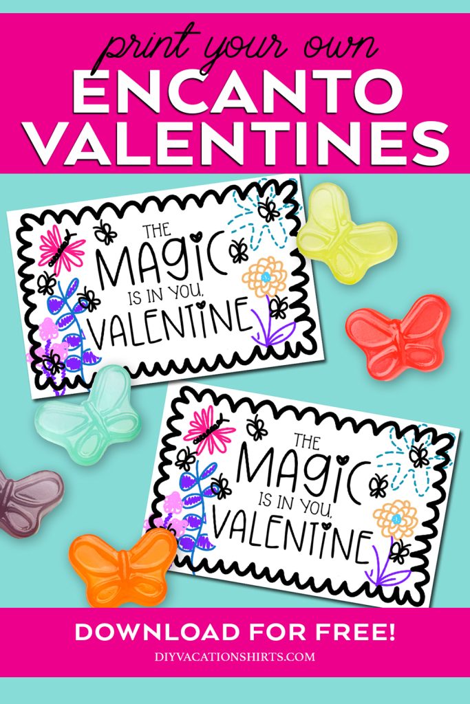 print your own encanto inspired valentines
